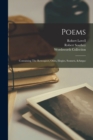 Poems : Containing The Retrospect, Odes, Elegies, Sonnets, &c - Book