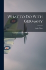 What to do With Germany - Book
