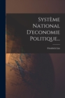 Systeme National D'economie Politique... - Book