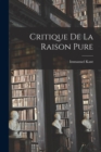 Critique De La Raison Pure - Book