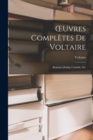 OEuvres Completes De Voltaire : Romans [Zadig, Candide, Etc - Book