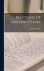 Religions of Ancient China - Book