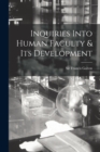 Inquiries Into Human Faculty & Its Development - Book