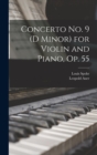 Concerto no. 9 (D Minor) for Violin and Piano, op. 55 - Book