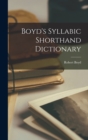 Boyd's Syllabic Shorthand Dictionary - Book