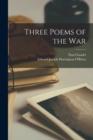 Three Poems of the War - Book