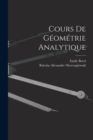 Cours de Geometrie Analytique - Book