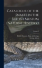 Catalogue of the Snakes in the British Museum (Natural History); Volume 3 - Book