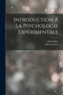 Introduction A La Psychologie Experimentale - Book
