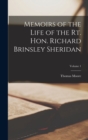 Memoirs of the Life of the Rt. Hon. Richard Brinsley Sheridan; Volume 1 - Book