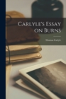 Carlyle's Essay on Burns - Book
