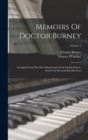 Memoirs Of Doctor Burney : Arranged From His Own Manuscripts From Family Papers, And From Personal Recollections; Volume 2 - Book
