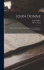 John Donne : Selected Poems: Henry King: Elegies, Etc. Izaak Walton: Verse-Remains - Book
