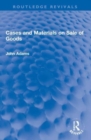 Cases and Materials on Sale of Goods - Book