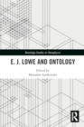 E.J. Lowe and Ontology - Book