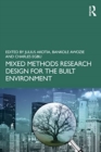 Mixed Methods Research Design for the Built Environment - Book