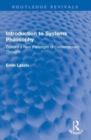 Introduction to Systems Philosophy : Toward a New Paradigm of Contemporary Thought - Book