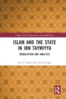 Islam and the State in Ibn Taymiyya : Translation and Analysis - Book