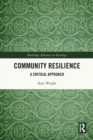 Community Resilience : A Critical Approach - Book