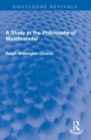 A Study in the Philosophy of Malebranche - Book