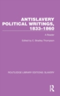Antislavery Political Writings, 1833-1860 : A Reader - Book