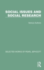 Selected Works of Pearl Jephcott: Social Issues and Social Research : 5 Volume Set - Book