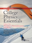 College Physics Essentials, Eighth Edition : Mechanics, Thermodynamics, Waves (Volume One) - Book