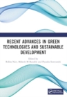 Recent Advances in Green Technologies and Sustainable Development - Book