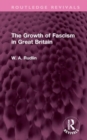 The Growth of Fascism in Great Britain - Book