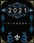 2021 Monthly Planner : Planner with Tabs Includes Notebook Pages, Contacts, Password & Birthday Log - Book
