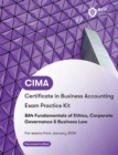 CIMA BA4 Fundamentals of Ethics, Corporate Governance and Business Law : Exam Practice Kit - Book