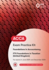 FIA Foundations in Taxation FTX FA2023 : Exam Practice Kit - Book