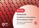 FIA Foundations in Audit (International) FAU INT : Passcards - Book