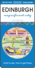 Edinburgh - magnificent city : Map guide of What to see & How to get there - Book