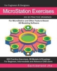 MicroStation Exercises : 200 3D Practice Drawings For MicroStation and Other Feature-Based 3D Modeling Software - Book