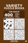 Variety Puzzle Books for Adults - 400 Normal Puzzles 9x9 : Straights, Numbricks, Suguru, Calcudoku (Volume 2) - Book