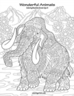 Wonderful Animals Coloring Book for Grown-Ups 4 - Book