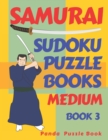 Samurai Sudoku Puzzle Books Medium - Book 3 : Sudoku Variations Puzzle Books - Brain Games For Adults - Book