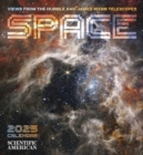 Space : Views from the Hubble and James Webb Telescopes 2025 Wall Calendar - Book