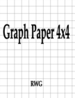 Graph Paper 4x4 : 150 Pages 8.5" X 11" - Book