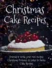 Christmas Cake Recipes - Book