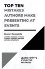 Top Ten Mistakes Authors Make Presenting at Events - Book