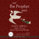 And the Prophet Said - eAudiobook