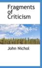 Fragments of Criticism - Book