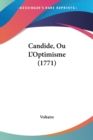 Candide, Ou L'Optimisme (1771) - Book