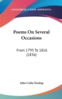 Poems On Several Occasions : From 1793 To 1816 (1836) - Book