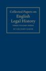 Collected Papers on English Legal History 3 Volume Set - Book