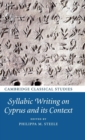 Syllabic Writing on Cyprus and its Context - Book
