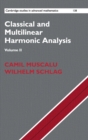 Classical and Multilinear Harmonic Analysis - Book