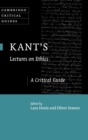 Kant's Lectures on Ethics : A Critical Guide - Book